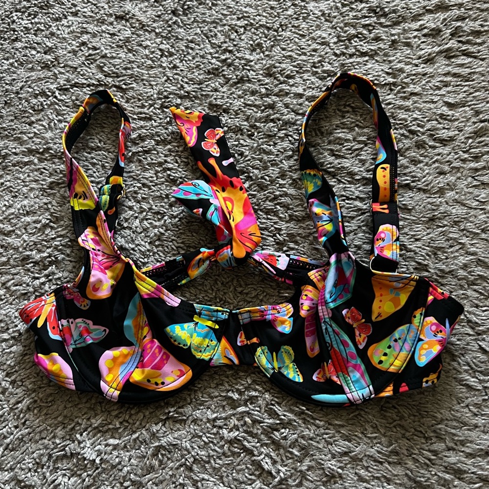 SNRKLBR Underwire Bikini Top in Butterfly